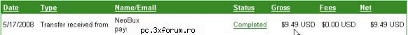 -=neobux=- payout :2$(in 50 secunde) plateste(dovada) - E cu totu diferit , e nou , si lucru cel - Diverse